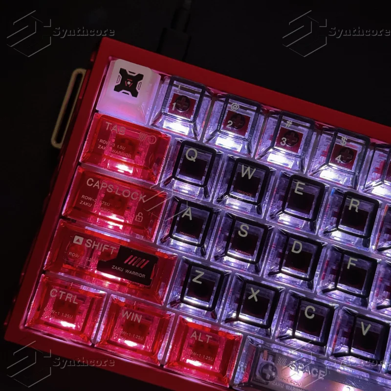 

Ruby Zagu Original High Keycaps Customized Keyboard Keycaps Wooting magnetic axis Night Demon
