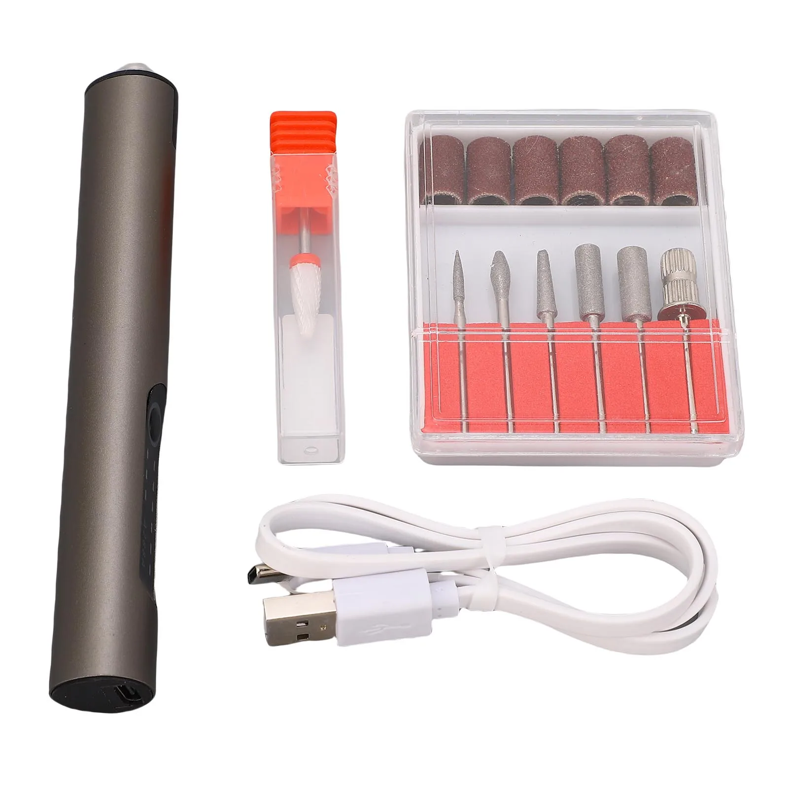 Cordless  Tool Kit 3 Speeds Low Noise Rechargeable Power  Tool with LED Light for Engraving Polishing  Tool