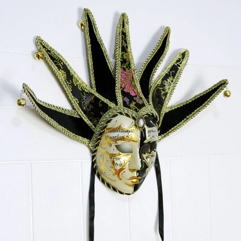 Carnival Italy Venice Full Face Mask Party Men and Women Masquerade # 1 # W.