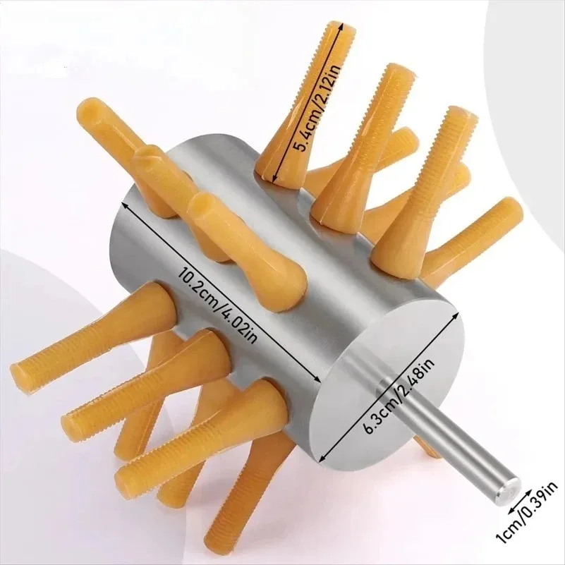 FOR  Chicken Plucker Drill Attachment Stainless Steel Chicken Plucker 18-Fingers Chicken Feather Removal Plucker Machine