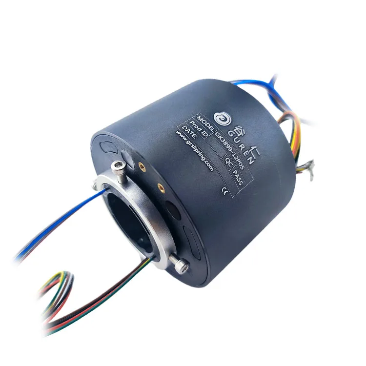 Multi-channel Alternator Electrical Slip Ring 3 Wires Low Torque with Compact Design