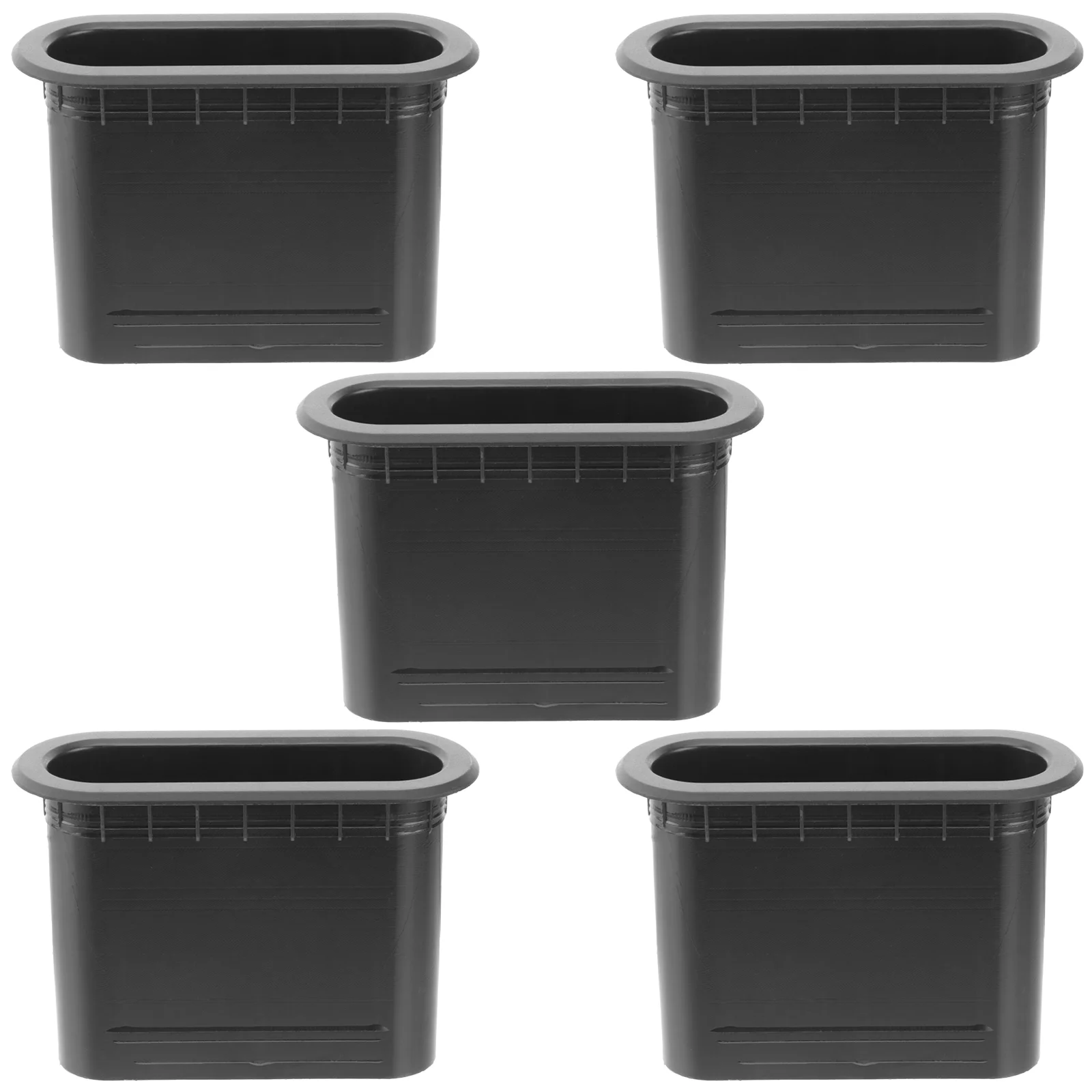 

5 Pcs Speaker Sound Tube Speakers Air Port Outlet Black Plastic Voice Accessory