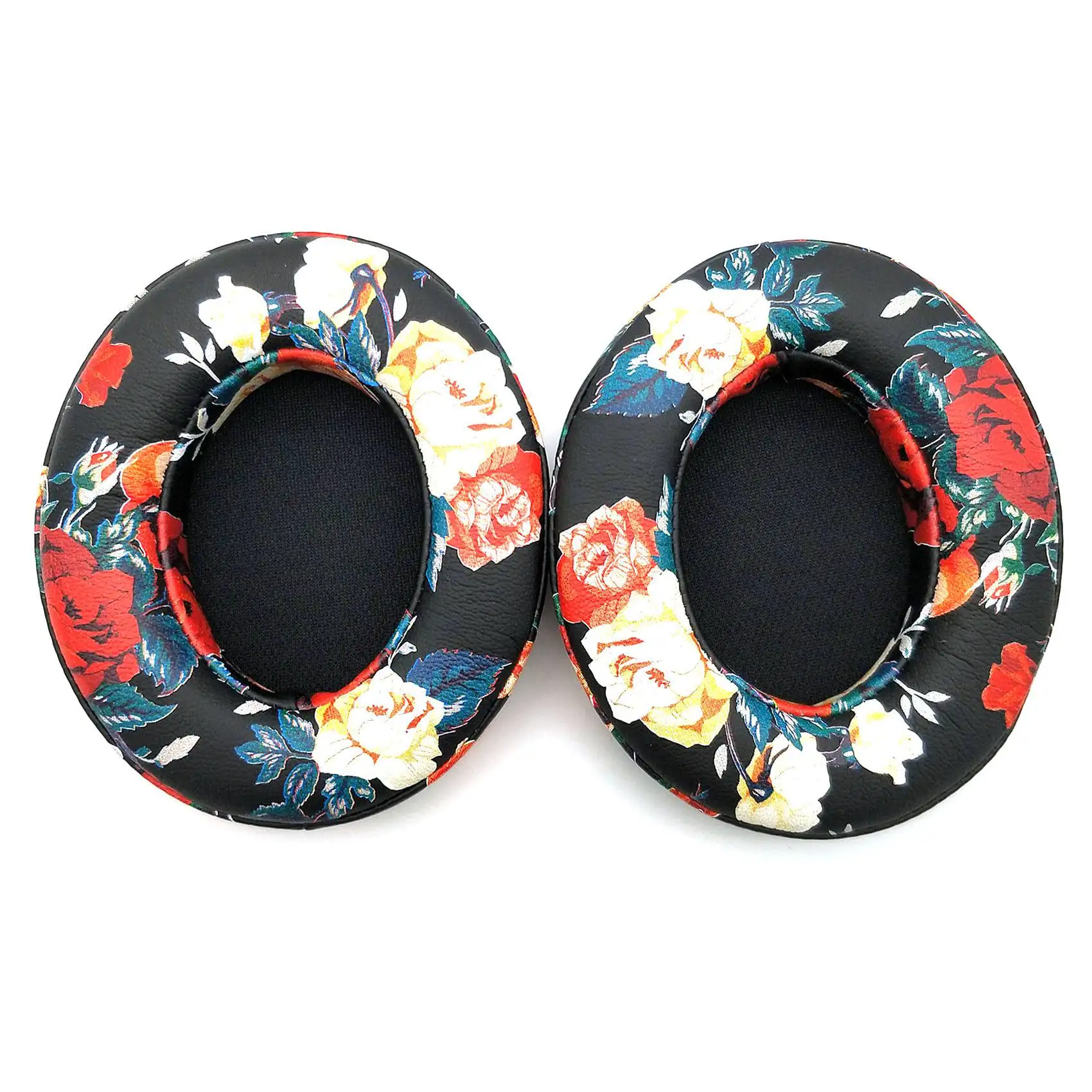 2 Pcs Replacement Headphone Foam Earpads for Monster Beats Studio 2 3 2.0 3.0 Headset Ear Pads Sponge Cushion(A)