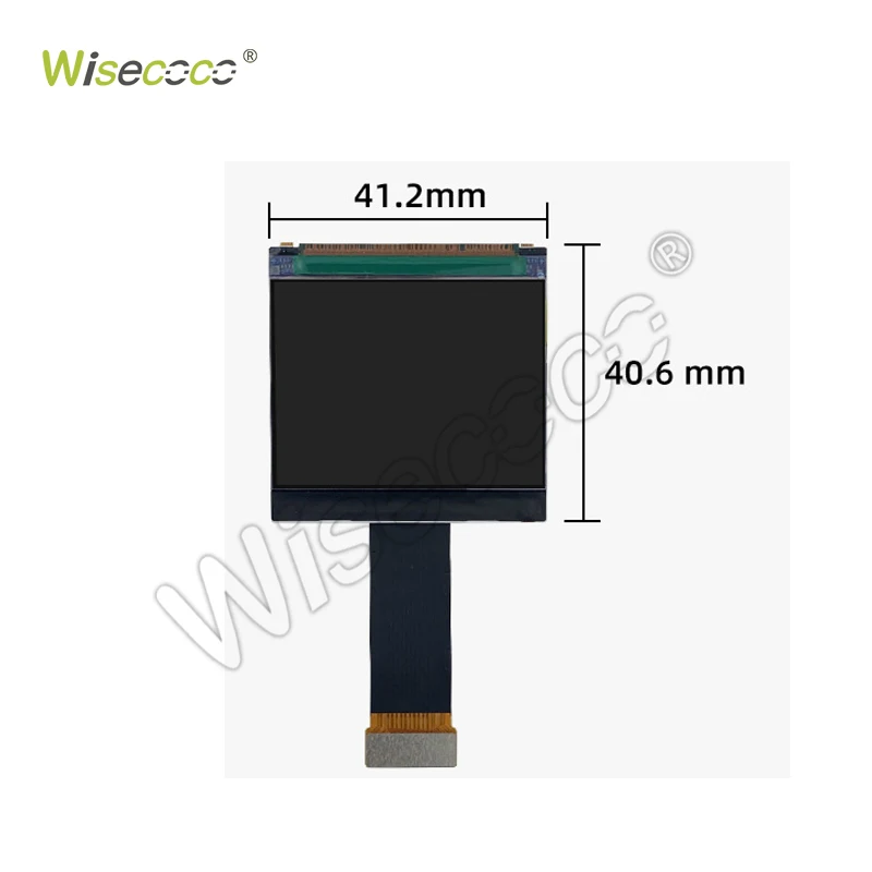 Wisecoco High Brightness 1.89 Inch 1600*1200 MIPI 50Pins Interface 1000Nits Lcd Mini Screen for Beauty Equipment view 4