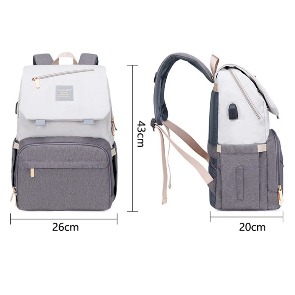 Mummy Maternity Nappy Backpack Large Capacity Diaper Bag Travel Backpack Nursing Bag For Baby Care Women's Newborn Fashion Bags