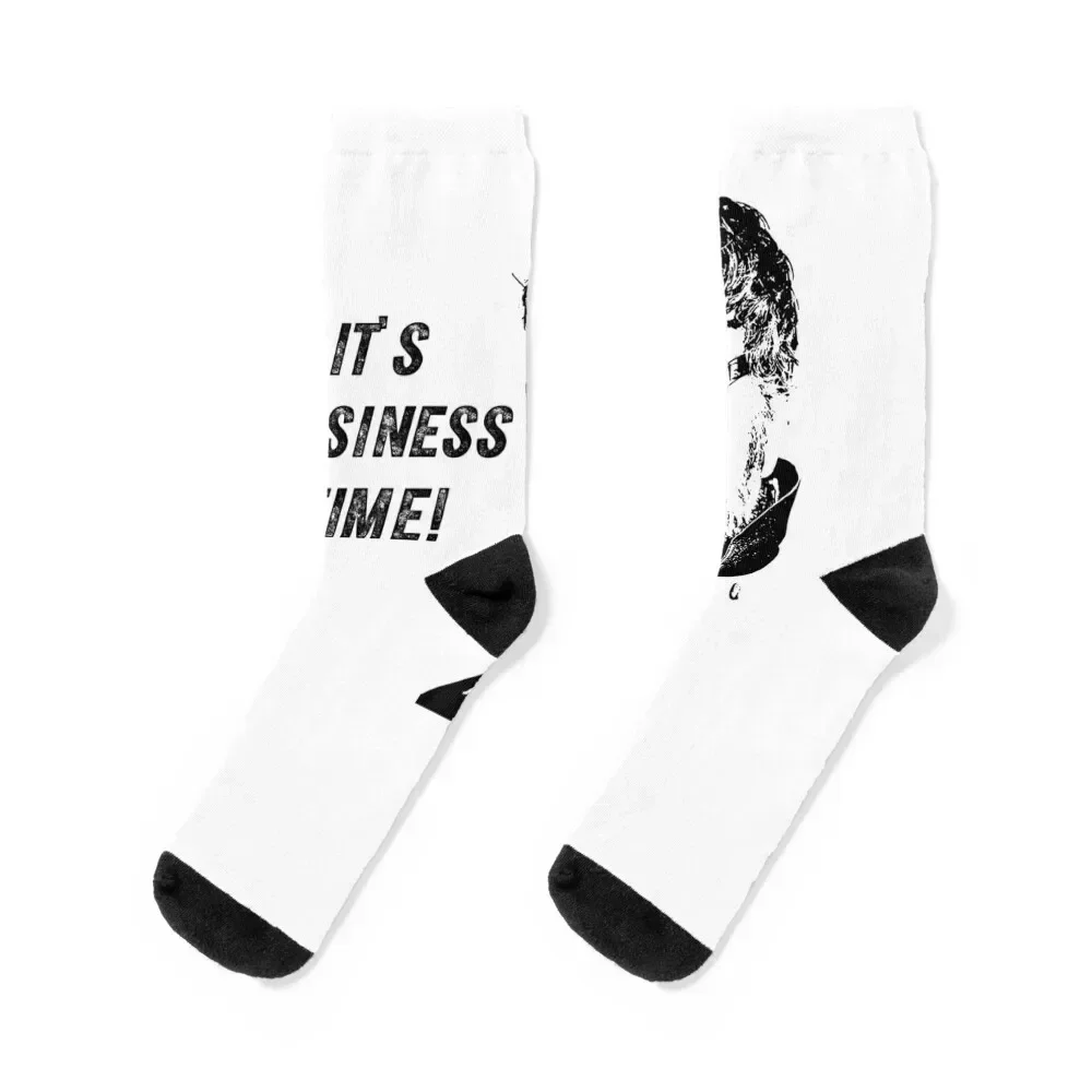 

It is business time the flight art of the conchords gift for fans Socks happy floral christmass gift Girl'S Socks Men's