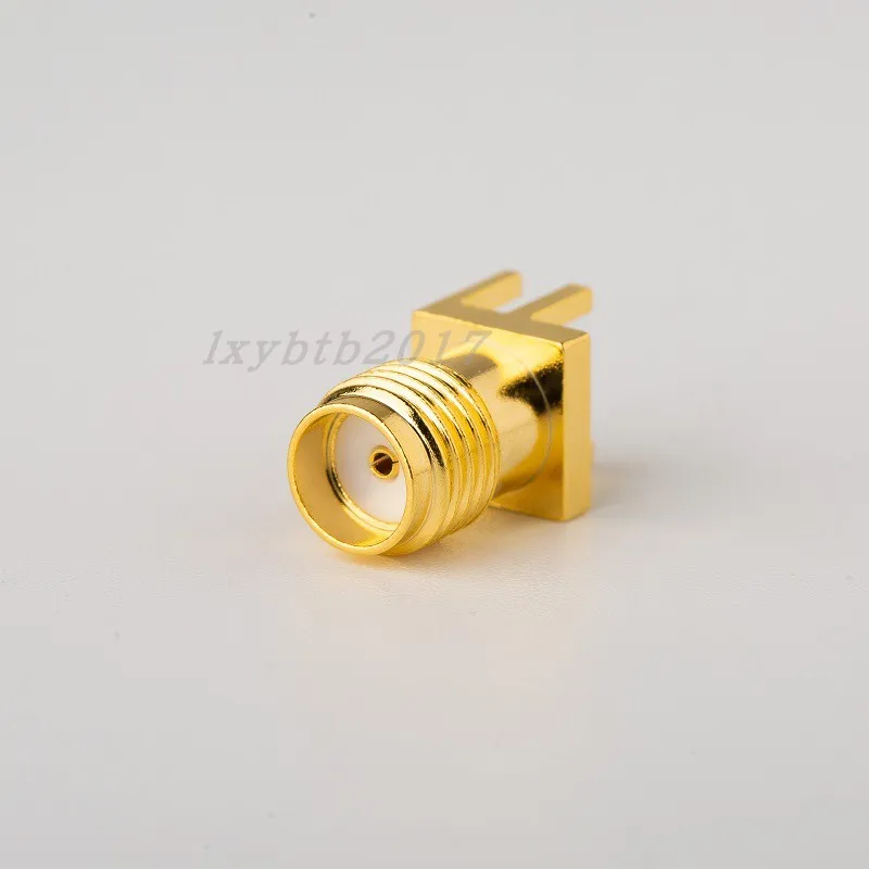 SMA-KHD9 partial foot 2mm pitch straight female base PCB solder plate SMA-KEF side mount base SMA-KE radio frequency head