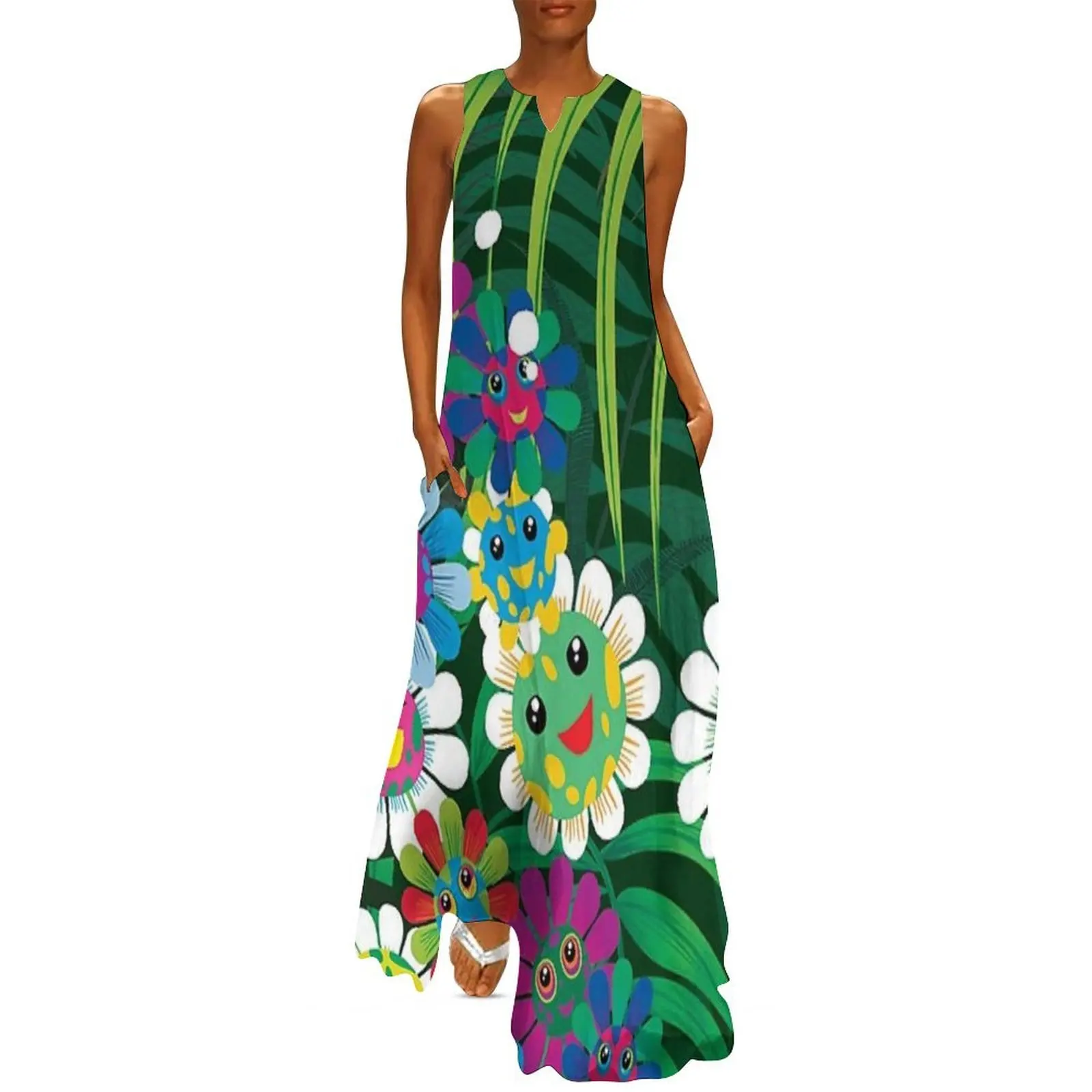 

Green Grass Long Dress dresses for women party dresses women evening dresses women Dress woman