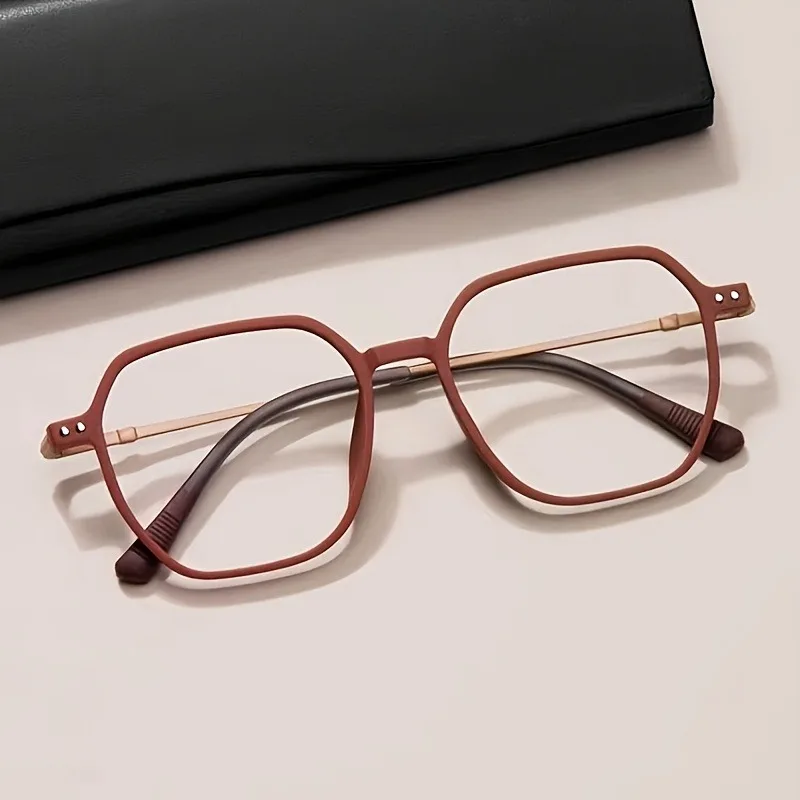 Quadratische Retro-Lesebrille für Damen +1,10 bis +4,00 Stärke für den täglichen Gebrauch – Detail 5