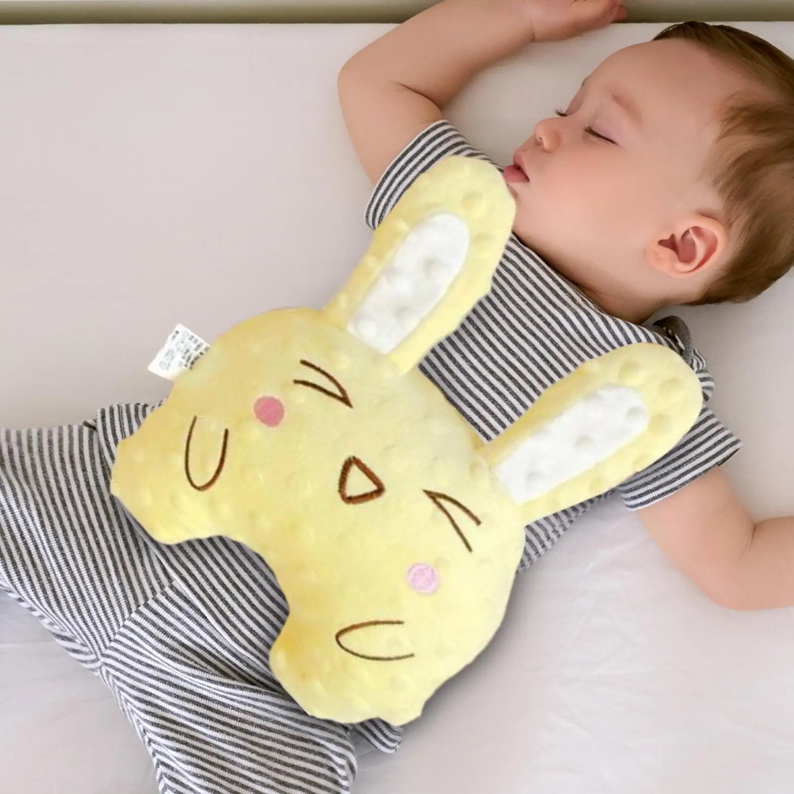 Babyfopspeen Konijn Rustgevende pop Babyslaappatroon Verstelbare vibratiemodi Slaaphulp voor kinderkamer Bedtijd wieg Jongens Meisjes