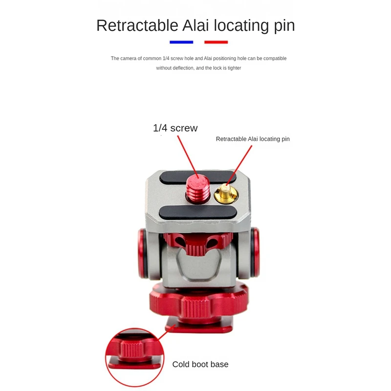 ที่ยึดแบบหมุนได้สำหรับโทรศัพท์, ที่ยึดแบบ PTZ แบบพกพาขนาดเล็กใช้ได้กับโทรศัพท์มือถือแบบ Micro-Single PTZ
