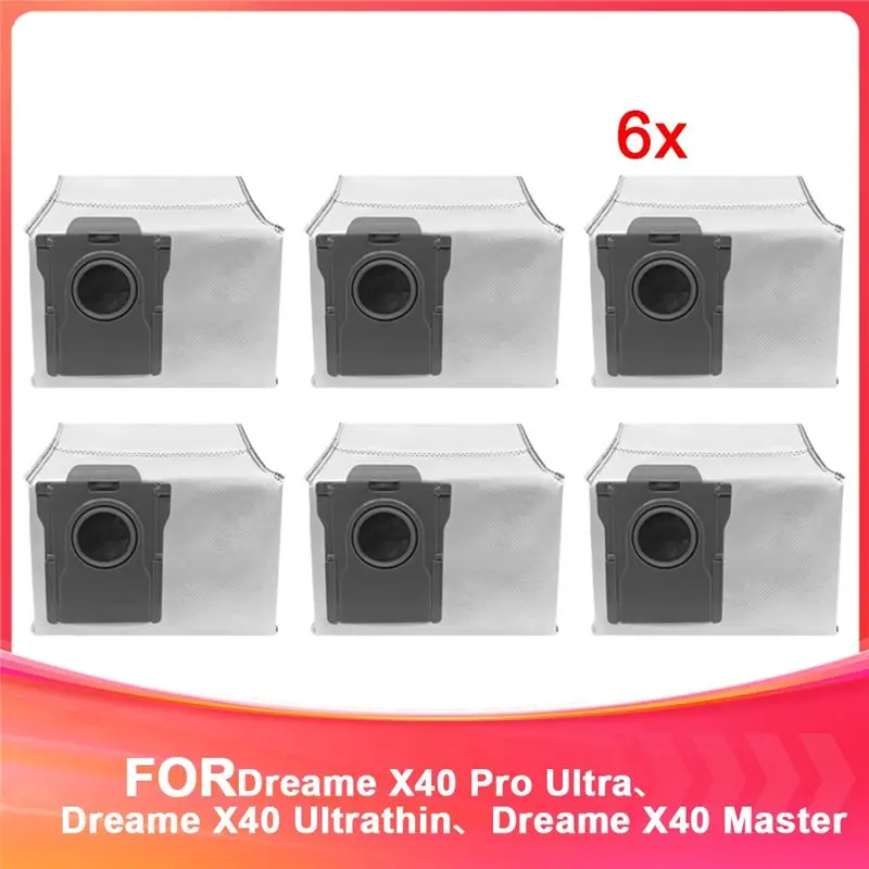 AEE8-Replacement Dust Bags For X40 Robotic Vacuum Cleaner,High-Efficiency Accessories,Enhanced Filtration System