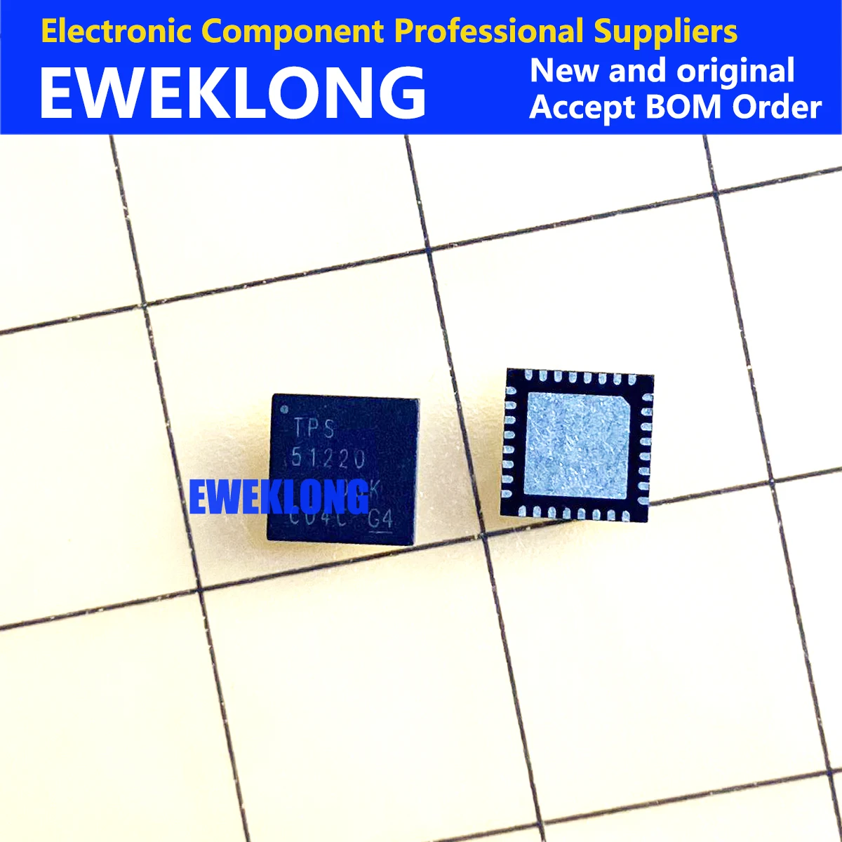 

4pcs TPS51220RHBR QFN32 Marking Code TPS51220 IC Chip