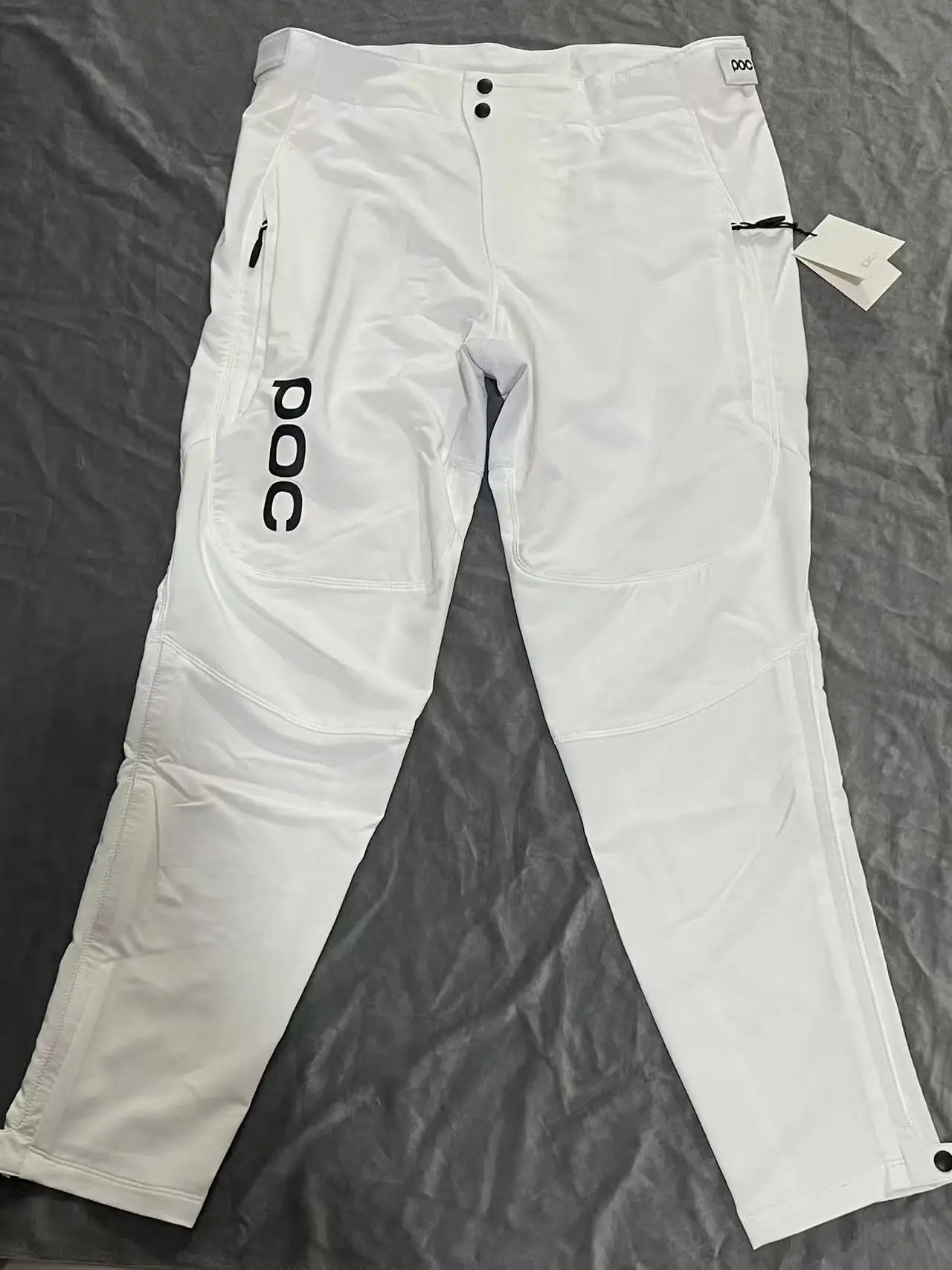 p0c Resistance white  colour Plus size big size men  Pto DH Adult Outdoor Mountain Bike Drop-Bar Pants suit