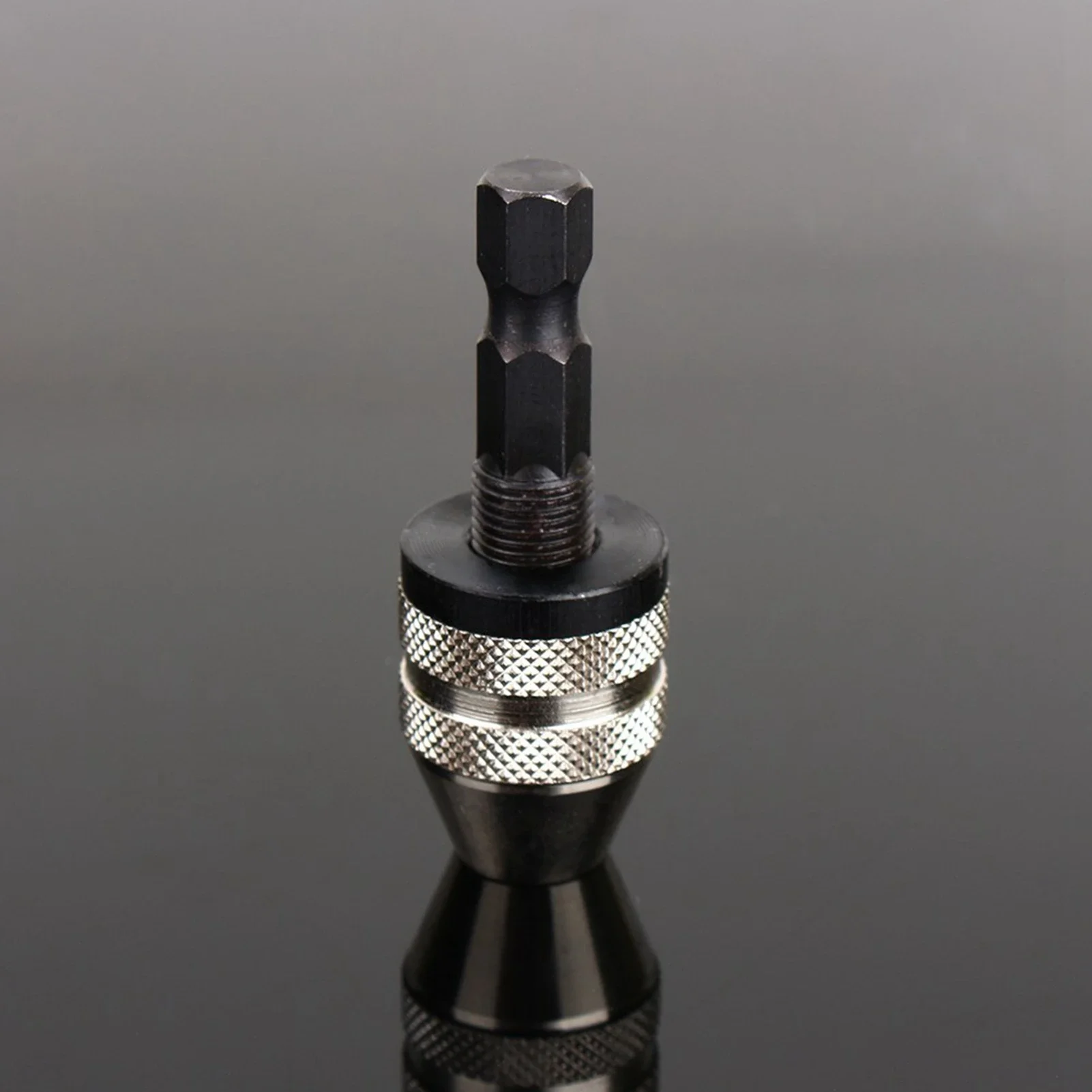 1/4 "0.3 ~ 3.6mm Punta da trapano senza chiave Mandrino Convertitore adattatore con codolo esagonale Utensili industriali Mandrino per trapano Mandrino per trapano senza chiave
