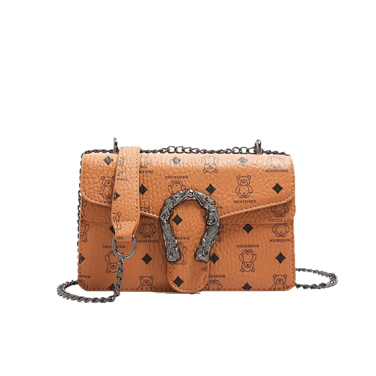 

"Women's 2025 Trendy Dionysus Inspired Bag - Retro Print, Chain Underarm Style, Elegant Mature Vibe, Exquisite Versatile Purse"