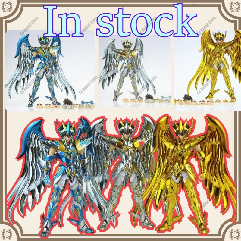 

[In Stock] Great Toys Saint Seiya Myth Cloth EX Pegasus Seiya V4 New God Wings Cloth Version 10th Anniversary Figure