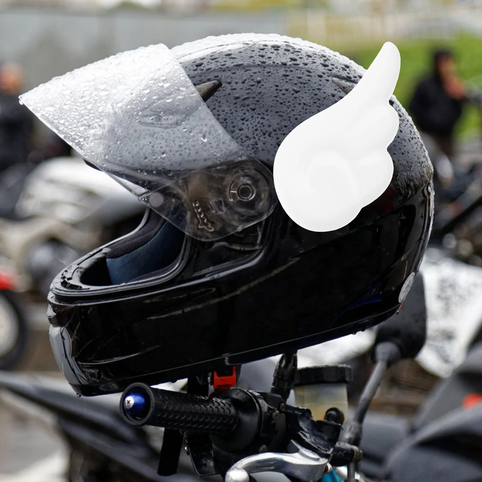 

2 шт. Декоративные крылья ангела, аксессуары для костюма феи, головной убор, аксессуары для мотоциклетного костюма феи