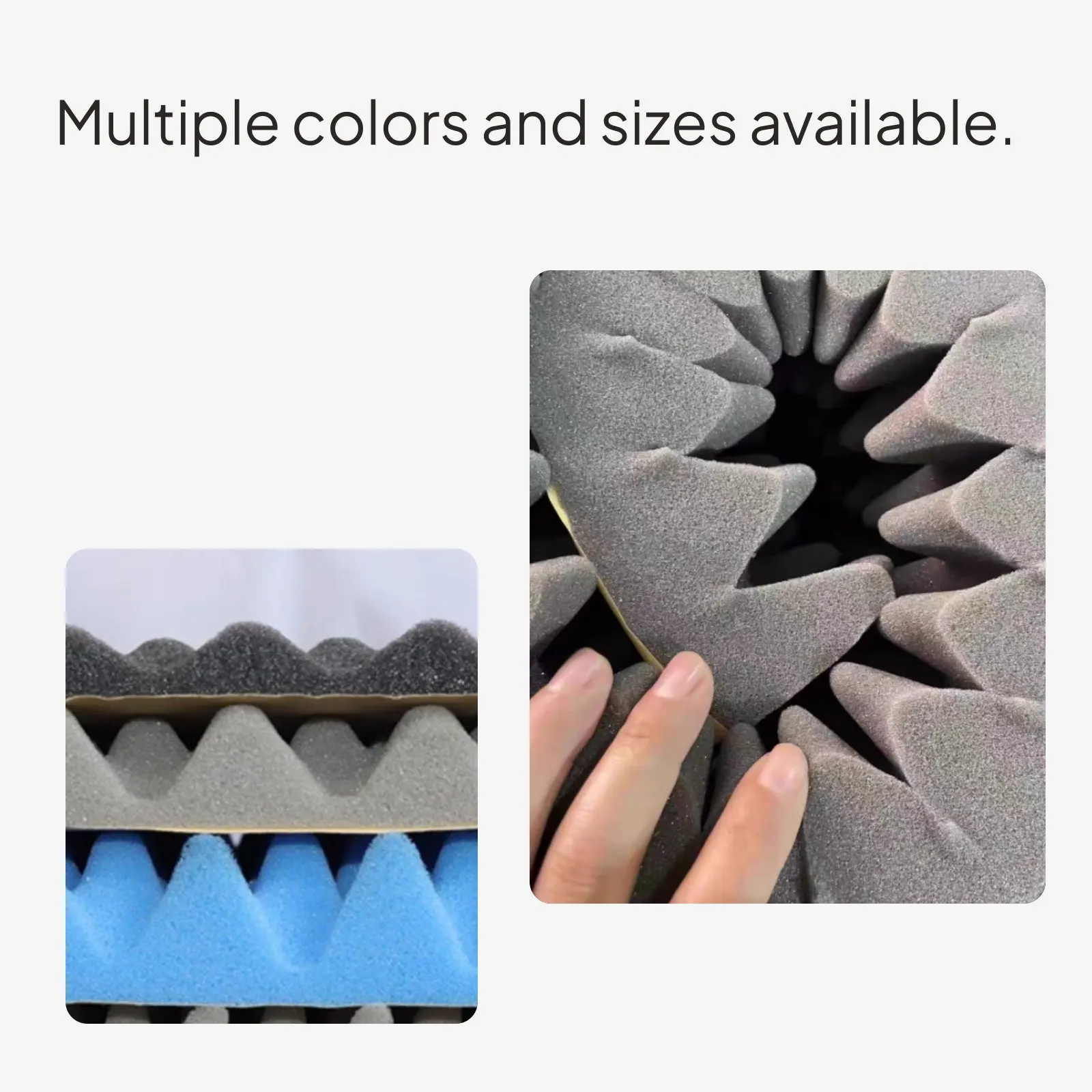 Selbstklebender Wandaufkleber aus schalldichtem Schaumstoff mit Akustikplatte