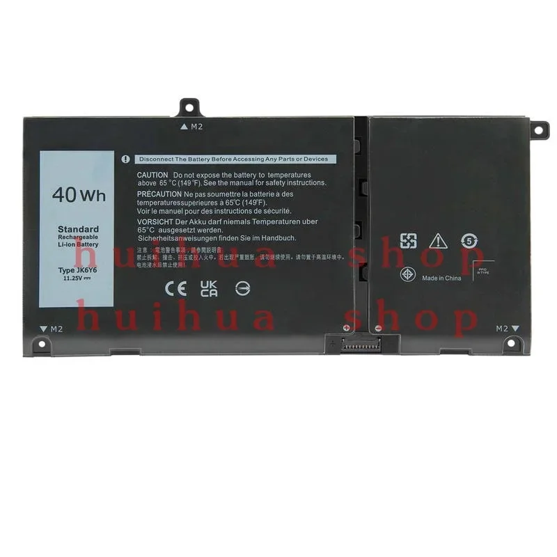 JK6Y6 Battery For Dell Latitude 3410 3510 Inspiron 5300 5401 5408 5501 5508 5400 zm