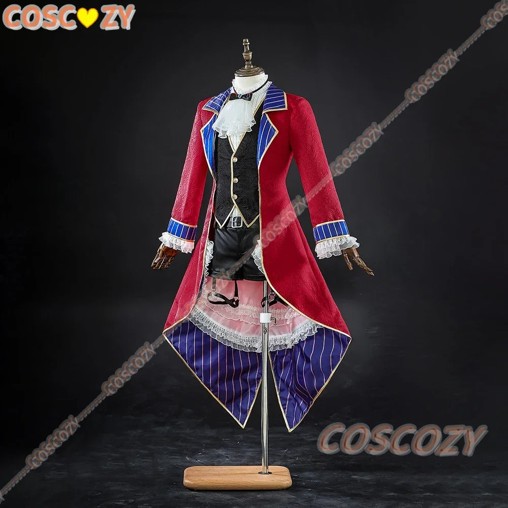 New Cosplay Anime Comic Bathory Cosplay Costume Bathory Red Uniform Hat Stockings Headwear Suit Halloween Party Con Costumes