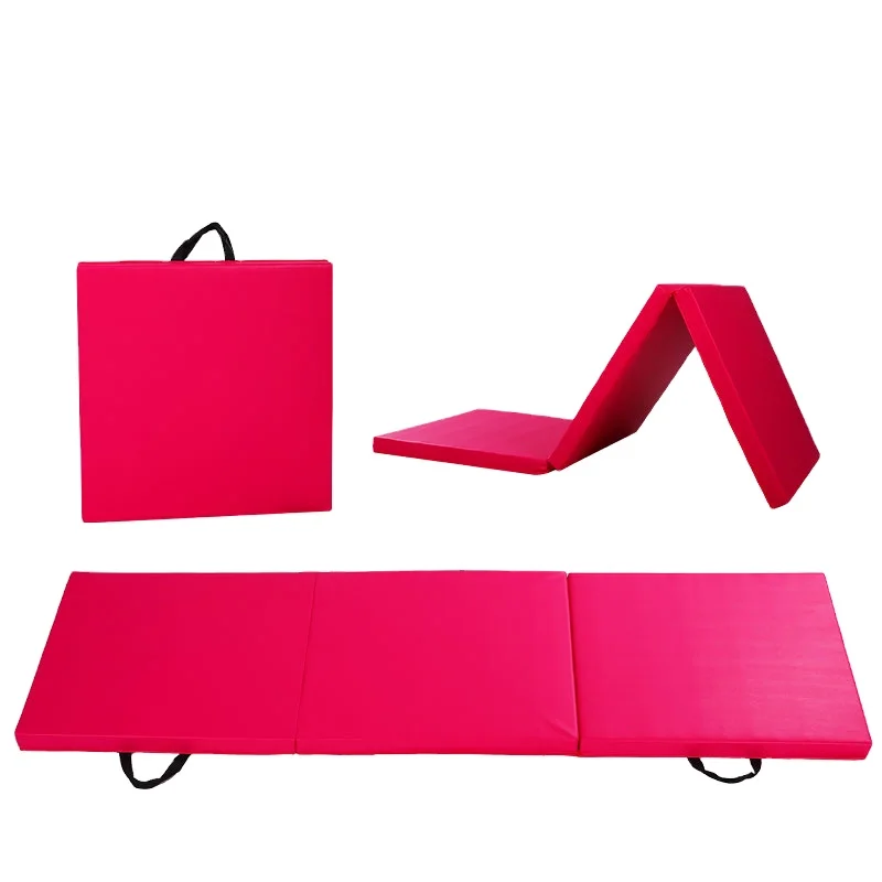 سجادات جمباز قابلة للطي، مادة متينة لممارسة التمارين الرياضية، بساط معدات تمارين الصالة الرياضية #1