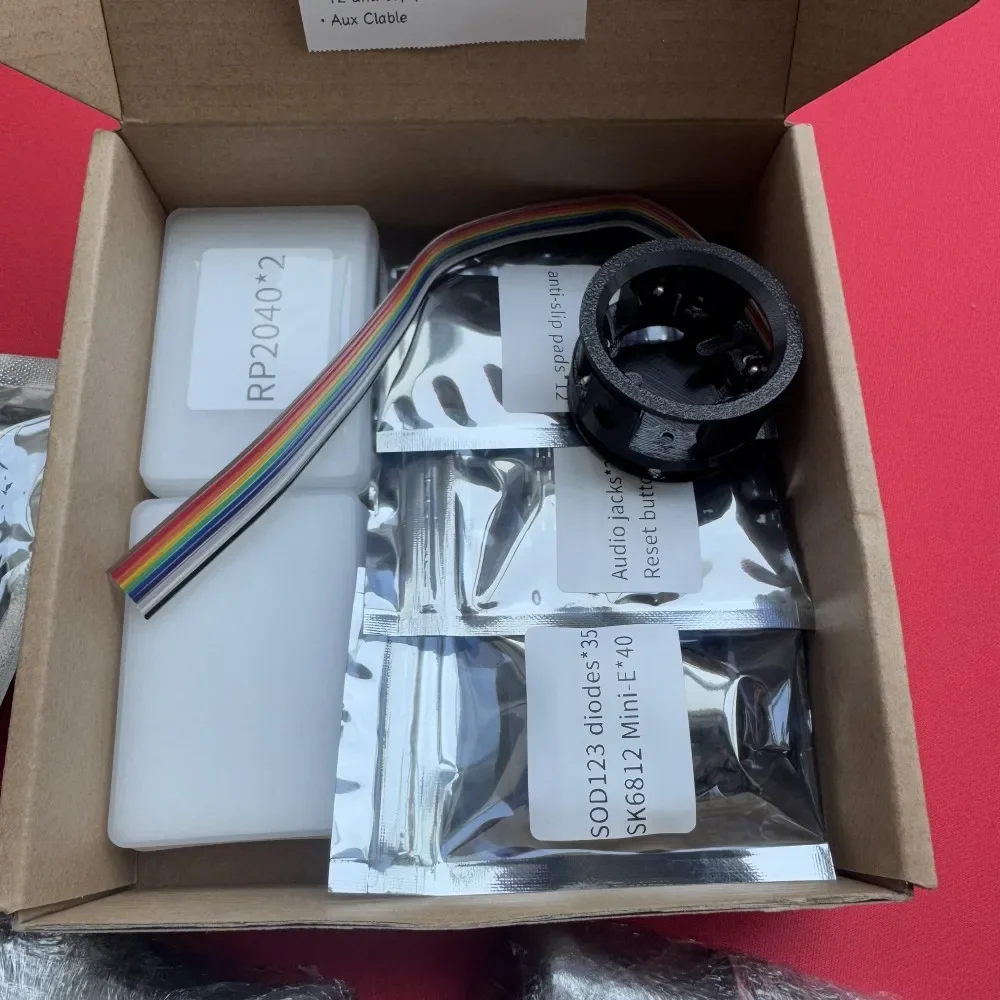 Charybdis Split-Tastatur, PCB-Material, kundenspezifisches Charybdis Mini/Nano, kabelgebundene/kabellose Tastatur, Plattenhülle, Spielzubehör, nicht vorgefertigt