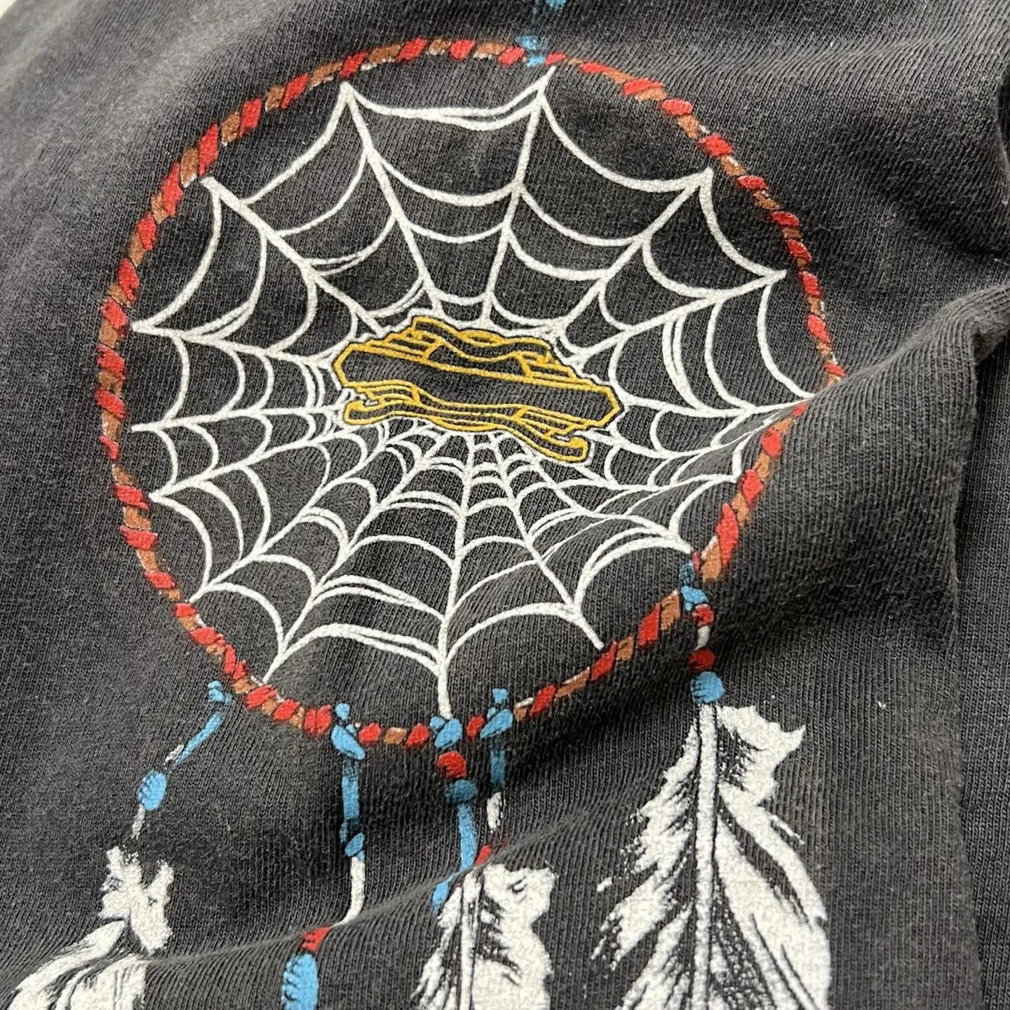 26ss سانت تفلون ديسكو ريترو خمر تي شيرت الرجال النساء 1:1 أفضل نوعية النسيج الثقيل للجنسين المحملة القمم تي شيرت