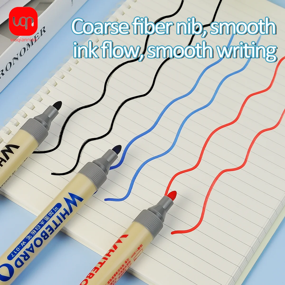 

Набор маркеров для белой доски WQN: высококачественные чернила, водостойкие, износостойкие наконечники, легко стираются, для офиса и школы, 3/6/10 шт.