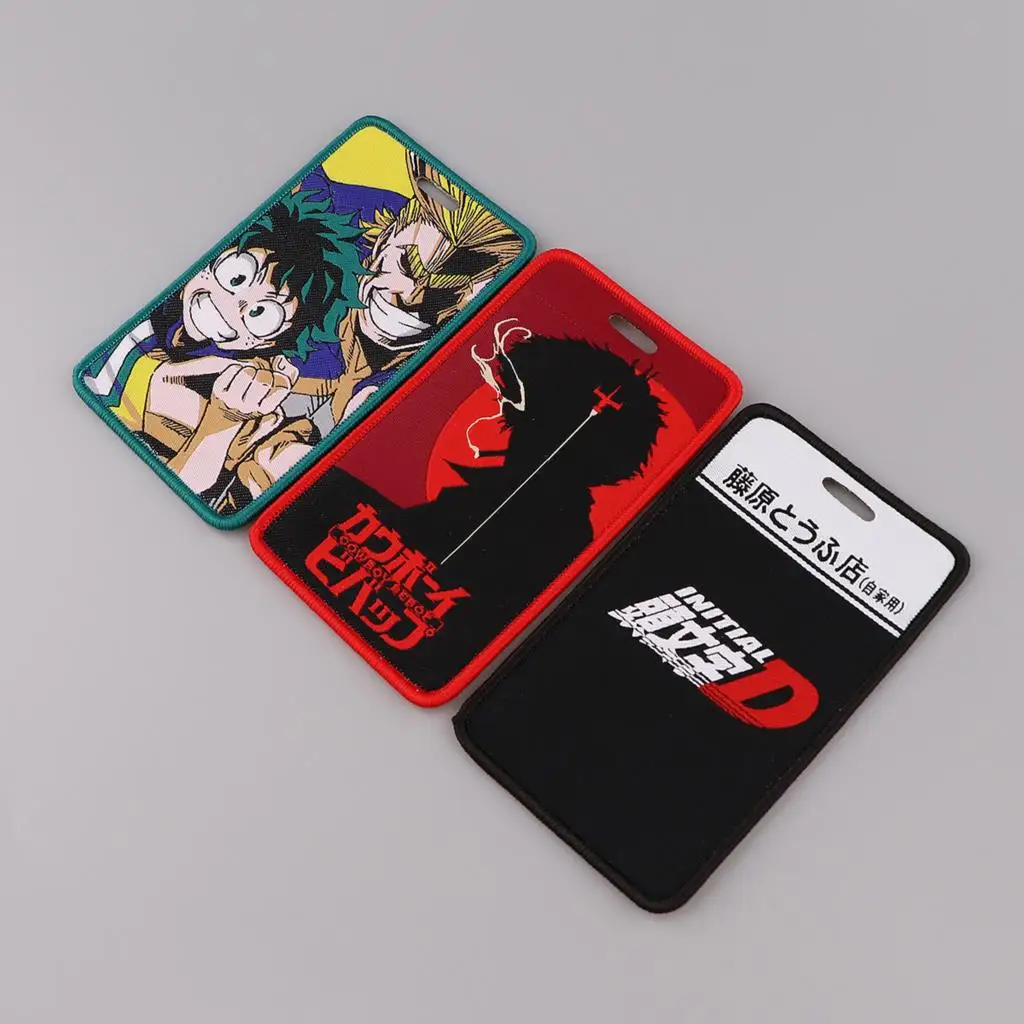 

Cool Anime Mobile Phone Rope Embroidery Card Sleeve Collection Lanyards Badge Holder Fashion Jewelry Accessories Gifts