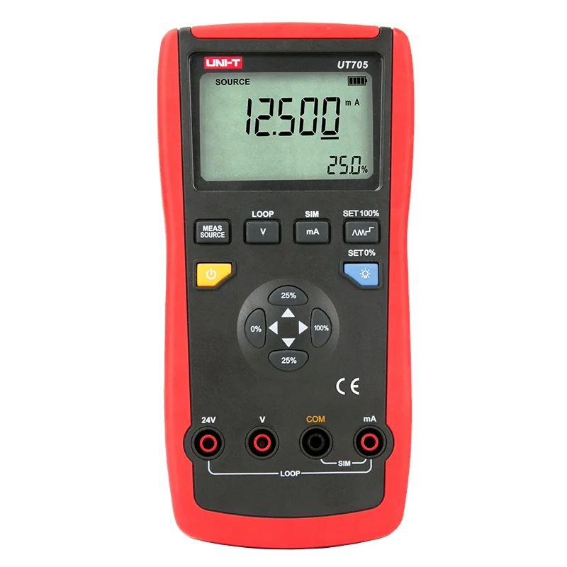 UT705 UNI-T Single Function Loop Calibrator Circuit Loop Calibrator DC Voltage DC Current 4-20mA Loop Current A669