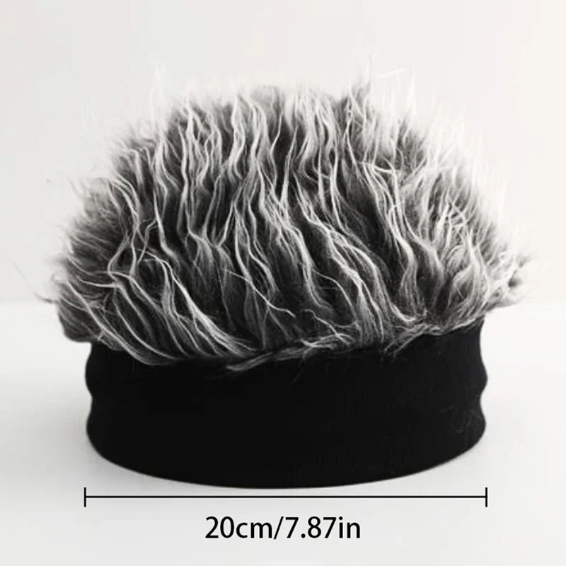 المألوف الهيب هوب نمط قبعة الزخرفية تأثيري شخصية شعر مستعار محبوك قبعات حزب الهيب هوب الزي قبعات شعر مستعار
