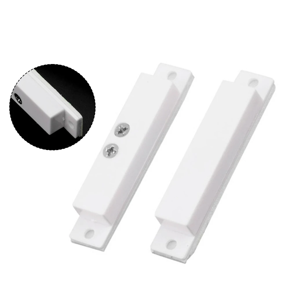 10 Set Magnetic Door Window Contact Sensor Alarm Reed Switch Security Home Normally Closed Magnetic Switch
