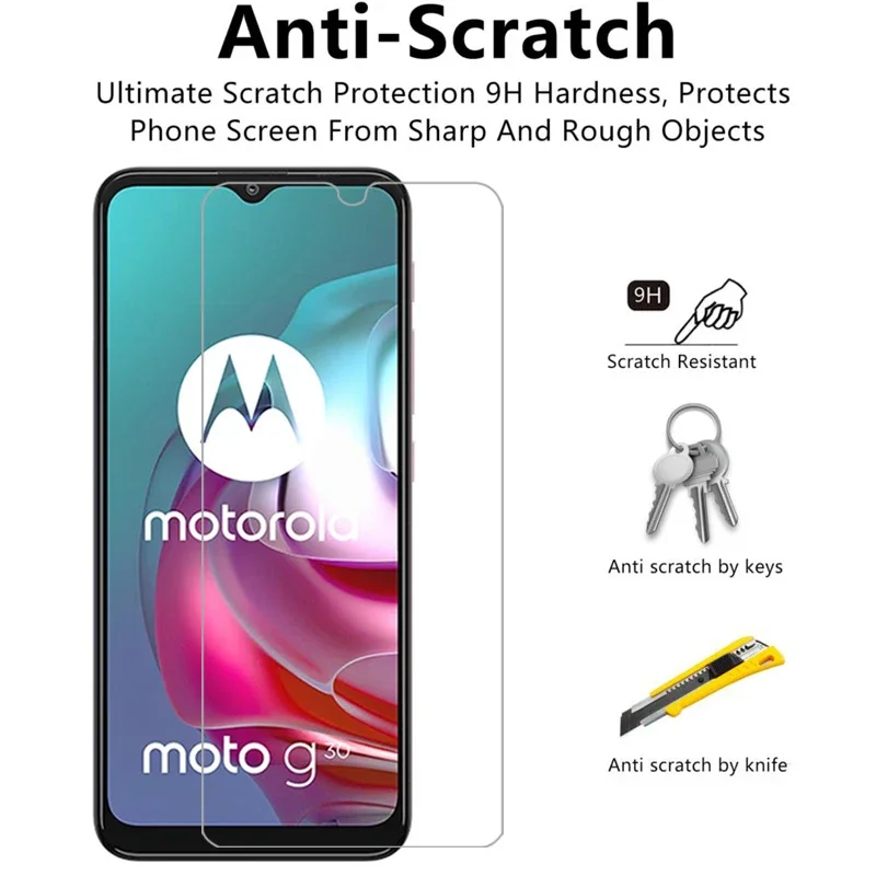 واقي شاشة من الزجاج المقسى لهاتف موتورولا موتو g30 على motog30 g 30 30 30g 6.5 طبقة أمان motorolag30 moto30g