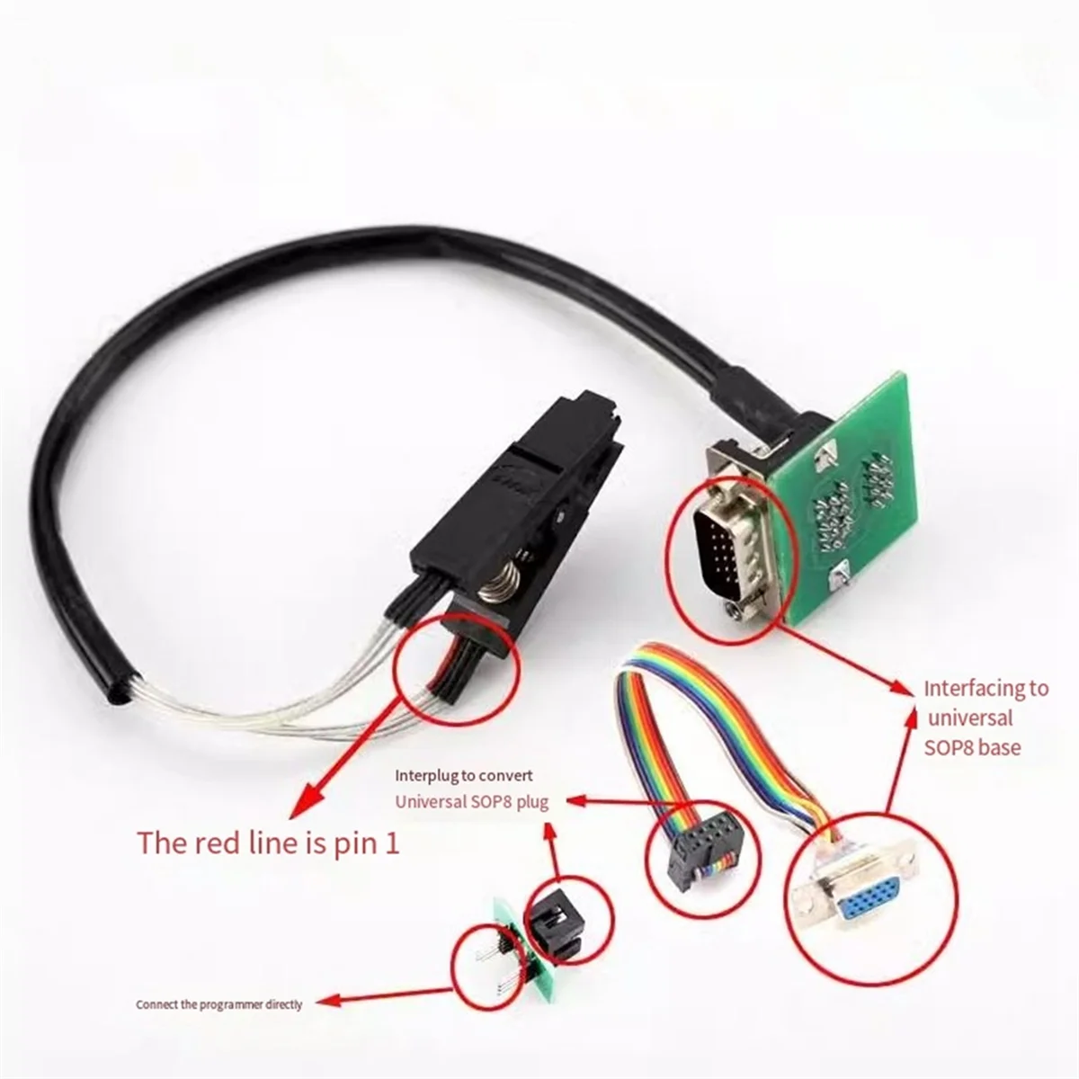 

JAS-Car FEM BDC Programming Clip Xhorse Key Tool Plus VVDI PROG CGDI ACDP for BMW X1 X3 X5 X6 X7 3 Series