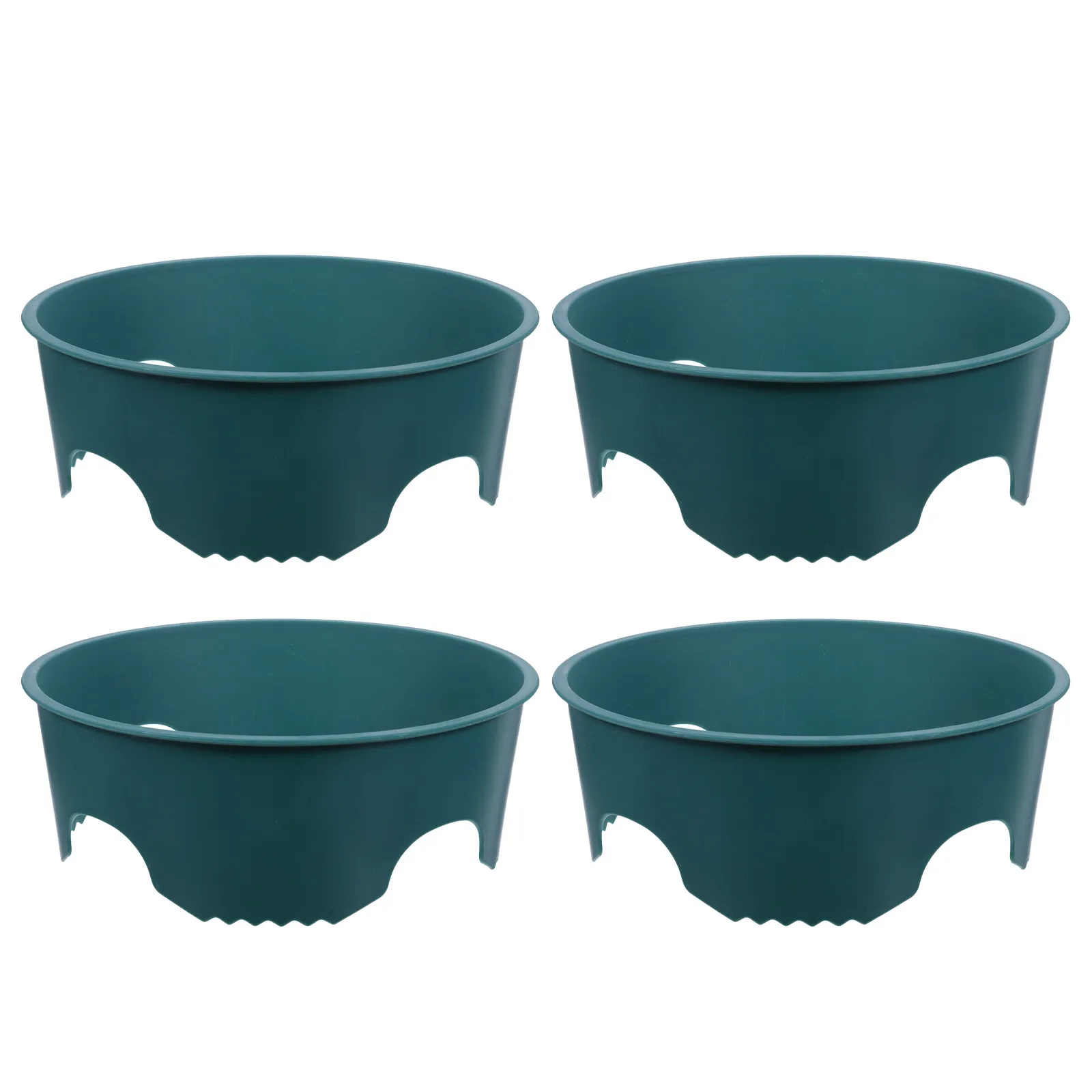 4Pcs Garden Plant Isolation Rings Root Protection Barrier for Vegetable Tomato Flower Plantings Collar