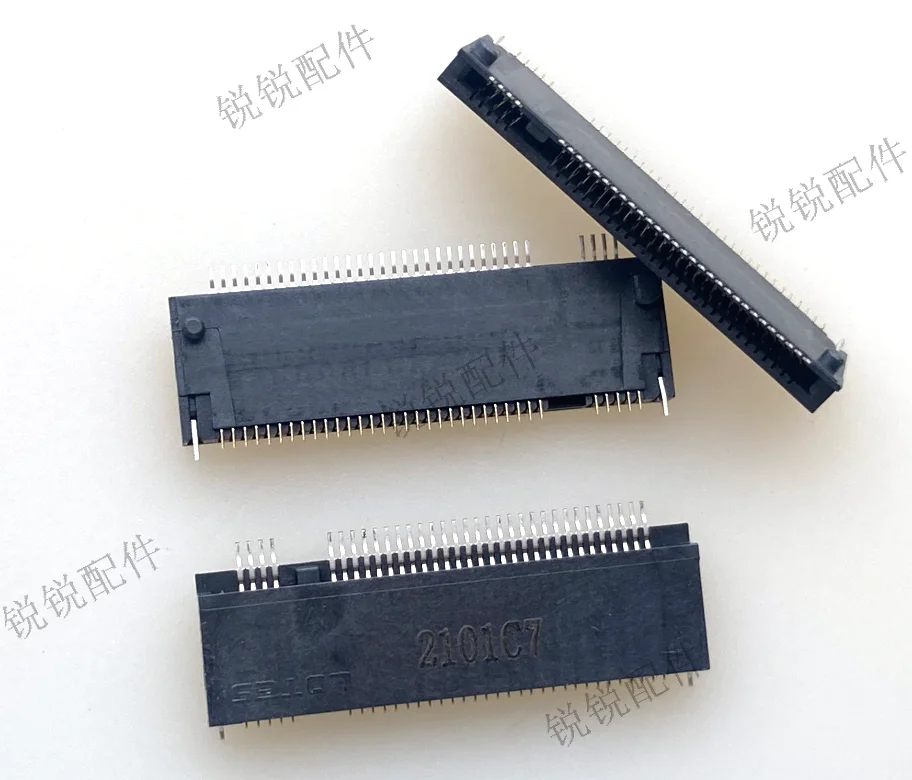 For  LOTES NGFF M.2 KEY M-type slot SSD socket 67P female H2.0 4+5 pins