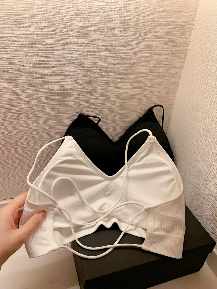 

Бюстгальтер Madman M Sexy Bal: женское летнее тонкое белье с тонкими бретелями, поддерживающее, однотонное, для повседневной носки