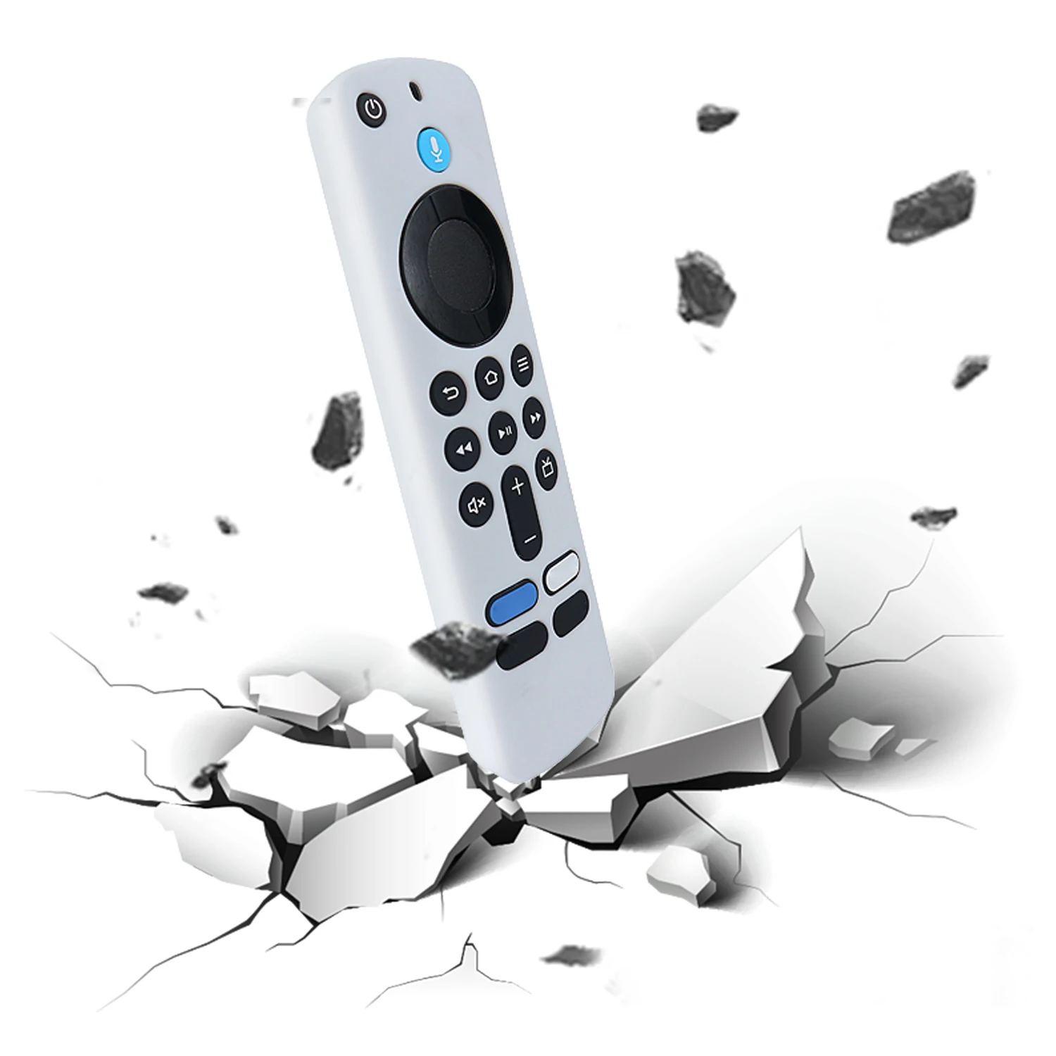 حافظة سيليكون 2024 متوافقة مع حافظة التحكم عن بعد المقاومة للسقوط من Amazon Fire TV Stick HD 4K (الجيل الثاني 3nd Gen). #4