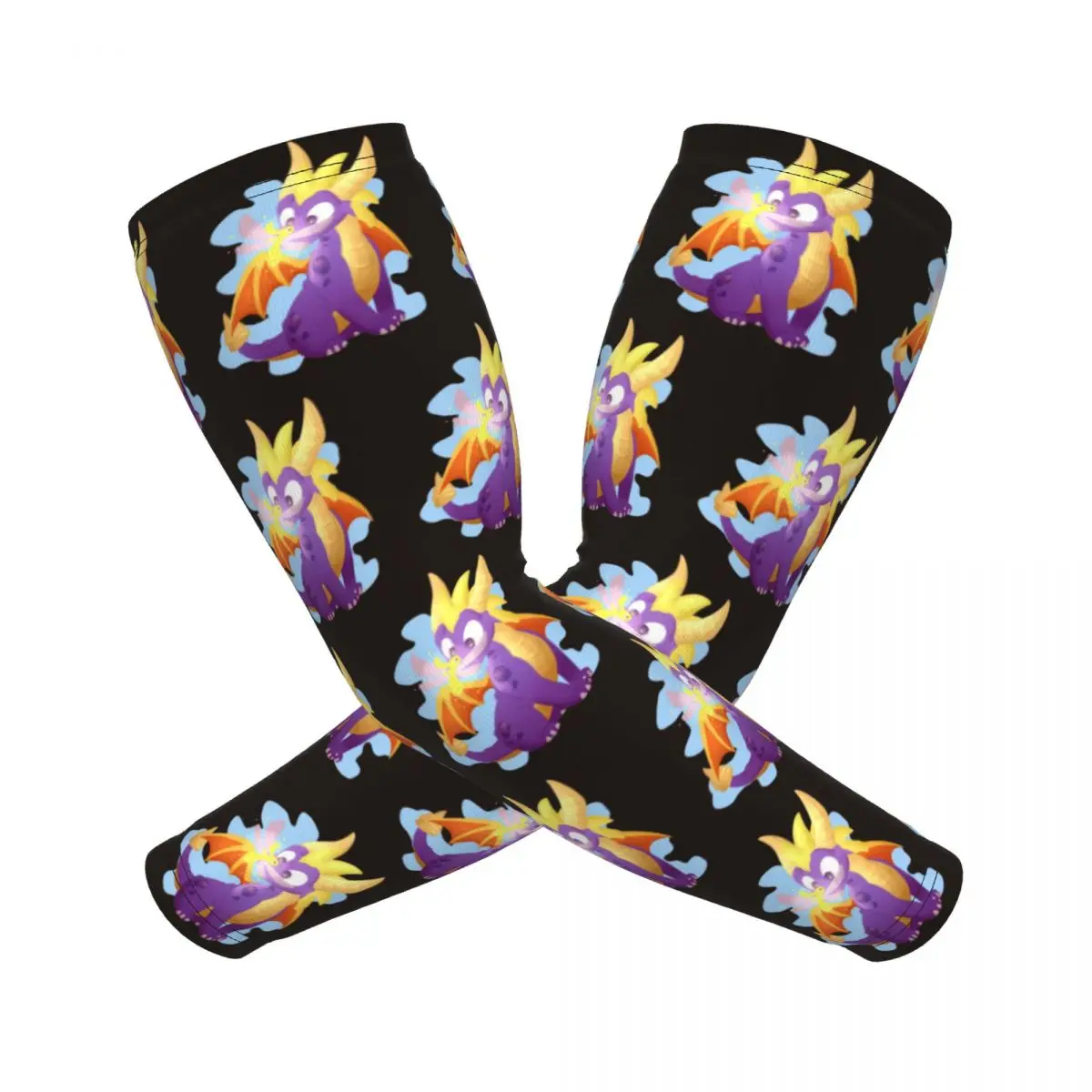 Ice Spyro アームスリーブ メンズ レディース 日焼け止め UVカット タトゥーカバーアップ スポーツ冷却 サイクリング