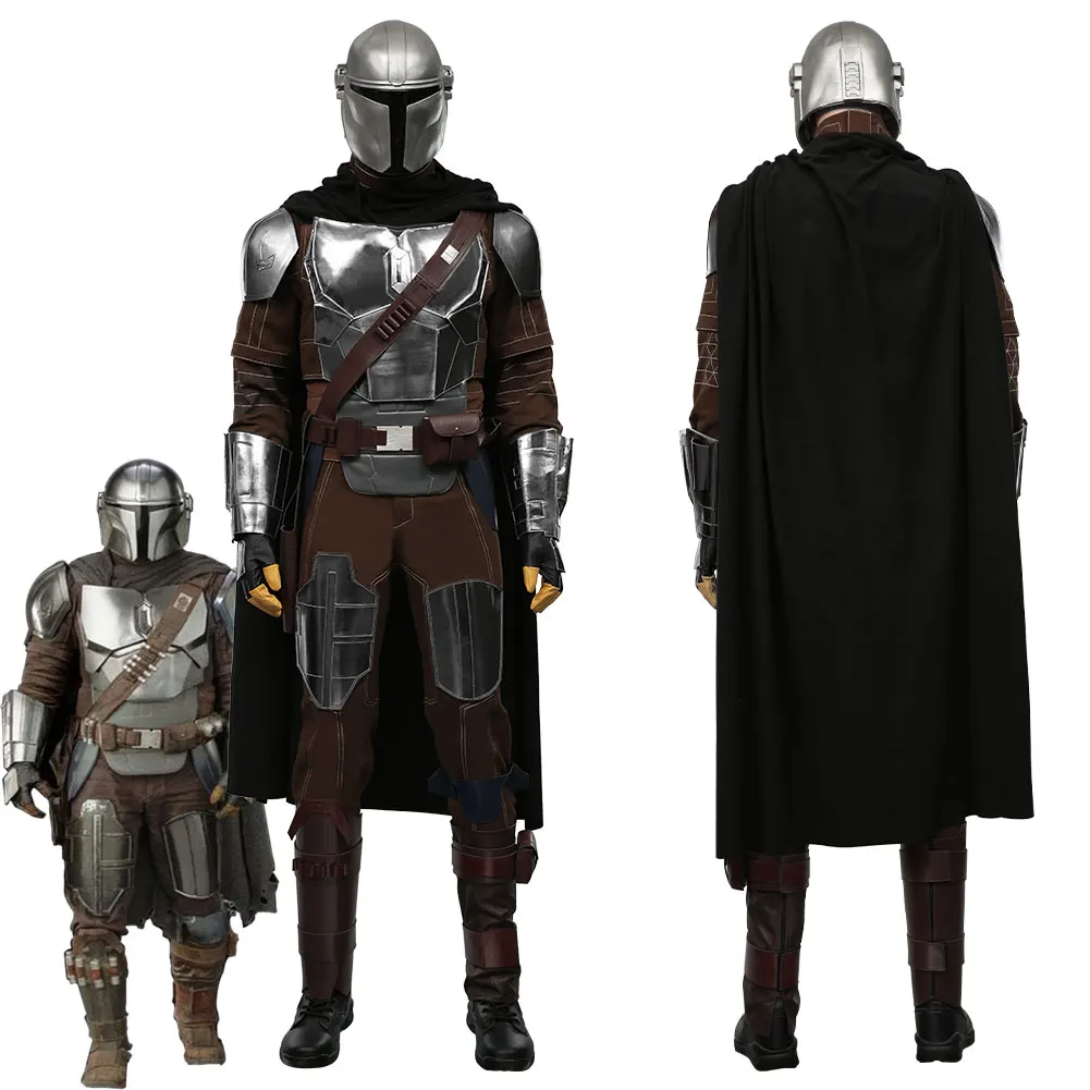 

Movie Space Battle Din Djarin Cosplay Armor Movie Bounty Hunter 2 Costume Disguise Adult Men Cosplay Roleplay Fantasia Outfit