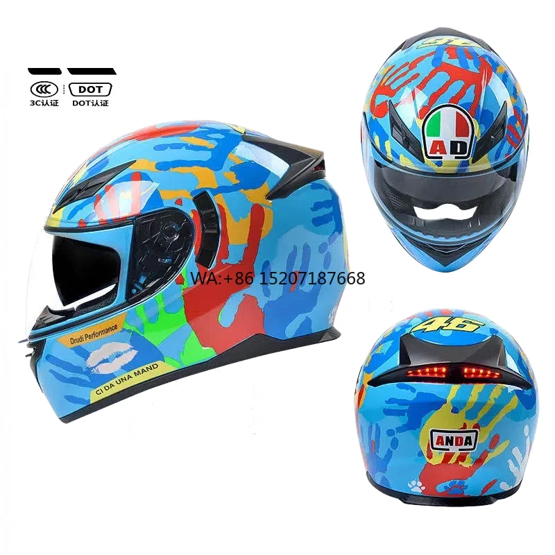 

Modular Motocross DOT Approved Quick Release Closure All Seasons Cotton Lining New suitable for men and women