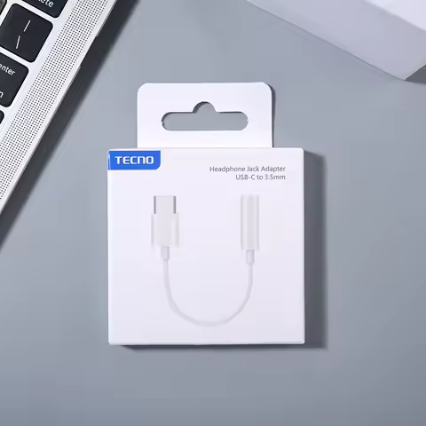 TECNO Headphone Jack Adapter USB C To 3.5mm For Tecno Camon 30 40 30S Pro Spark 20 Pro Pro+ 5G USB To 3.5 Jack AUX Audio Cable
