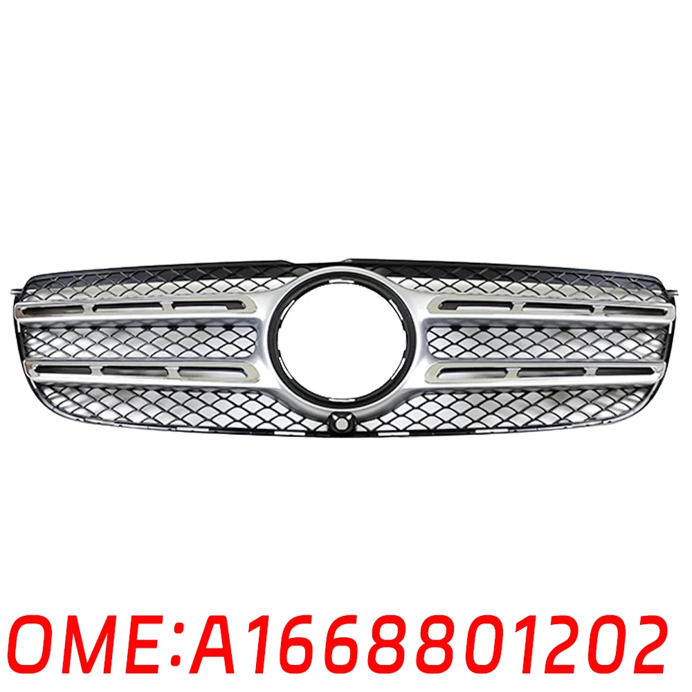 

Suitable for Mercedes Benz A1668801202 9982 car front bumper grille Grille middle net W166 GL350 GLS350 GL400 GLS400 GLS320 GL45