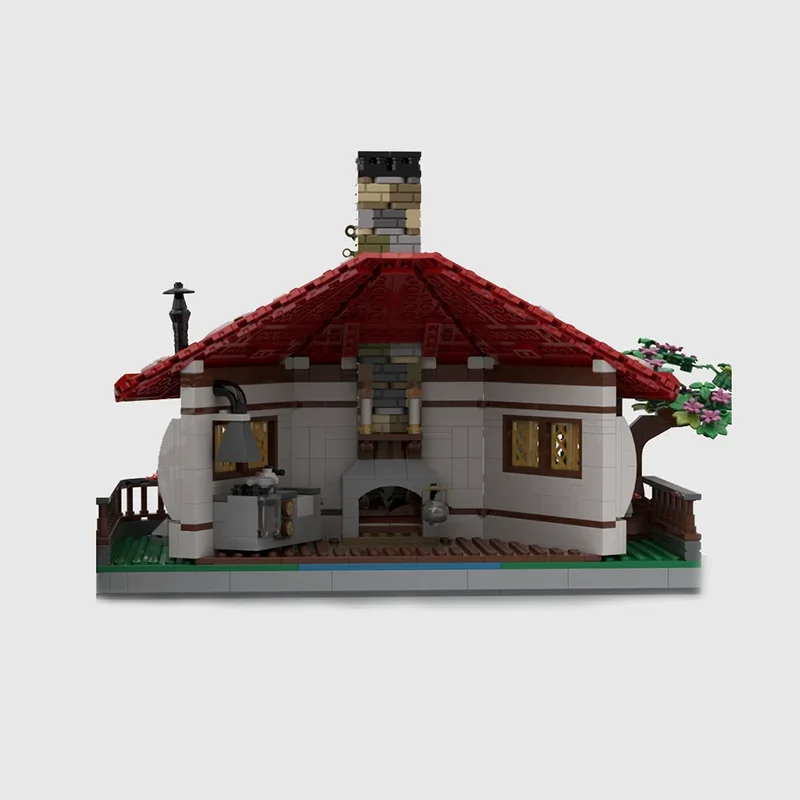 Moc Building Blocks Mushroom House Technology Modular Bricks Model  Gifts Christmas Toys DIY Sets Assembly