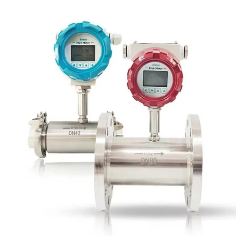 

ISO Flowmeter Water Pure Pharmaceutic Pulser Turbine Flow Meter