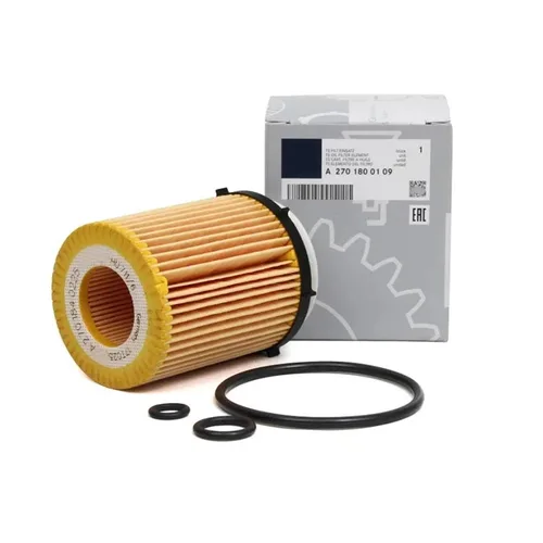 Imagen 2 del producto Filtro de aceite para MERCEDES-BENZ, W176, A160B-CLASS, W246, W242, B160, GLA180, GLA250, 2701840125, 2701800109