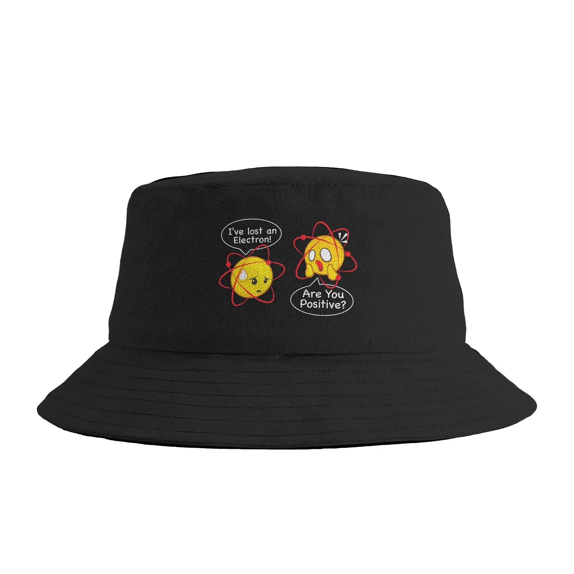 I’ve Lost an Electron Are You Positive Chemistry Bucket Hat Summer  Casual Fisherman Hats For Men Women Personality Fishing Caps