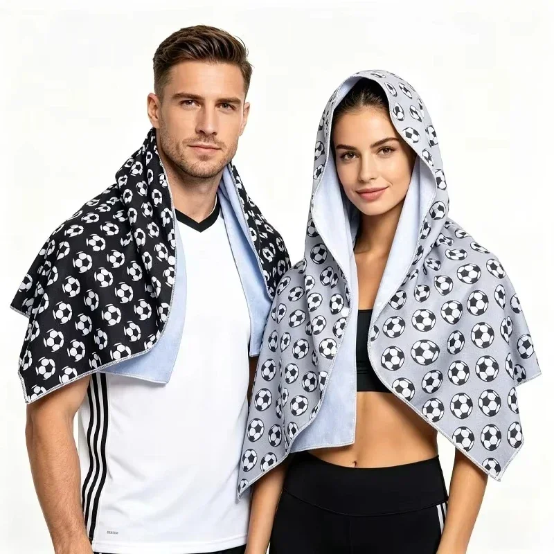 

Hot Sale Football Print Unisex Headband Multifunctional Breathable Headscarf for Football Match Cycling Running Outdoor Sports