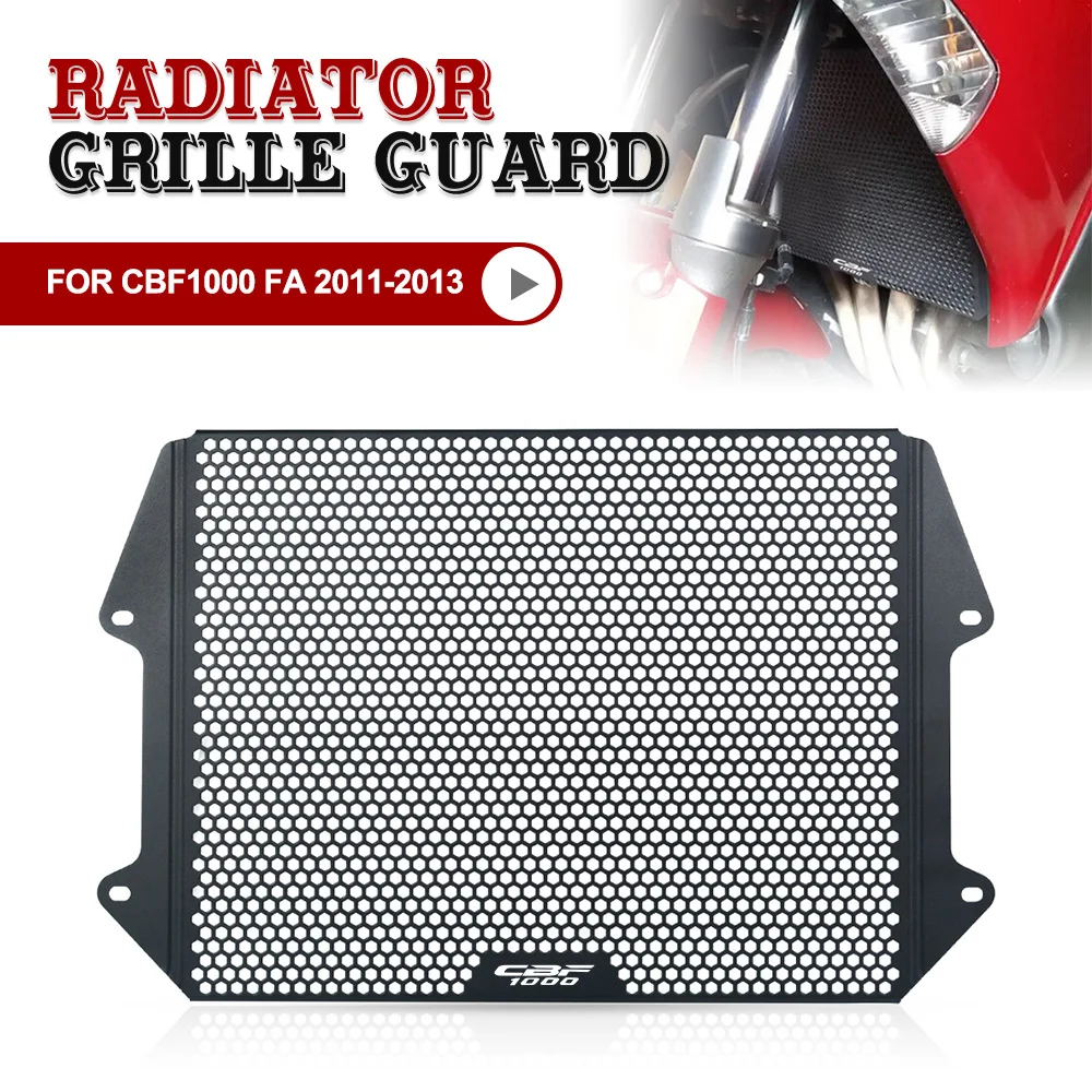 

For Honda CBF1000 FA 2011 2012 2013 CBF1000FA Accessories Engine Radiator Guard Grill Cover Oil Cooler Guard Protection
